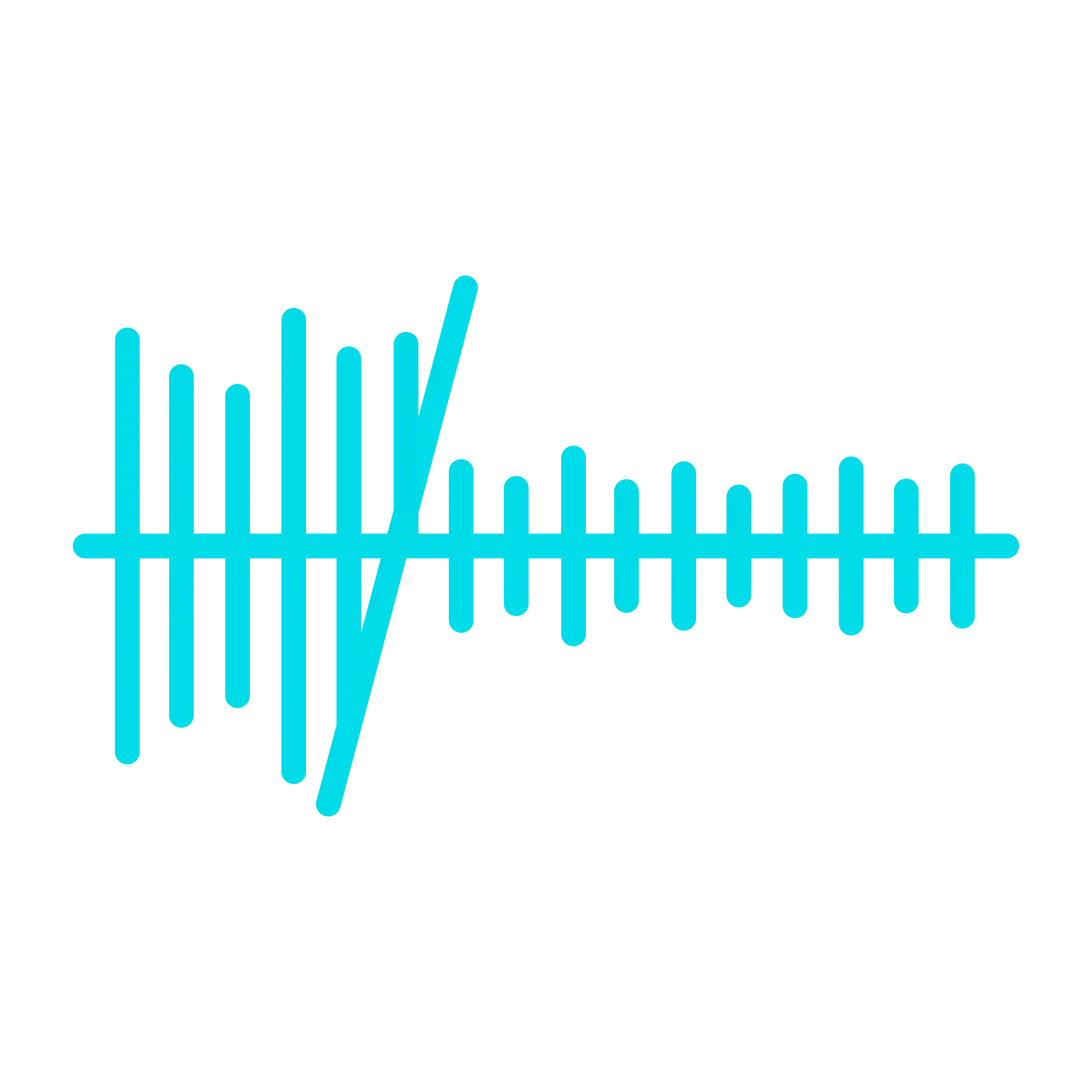 Logo du mode SoundEase, cela représente une onde qui se réduit à la moitié