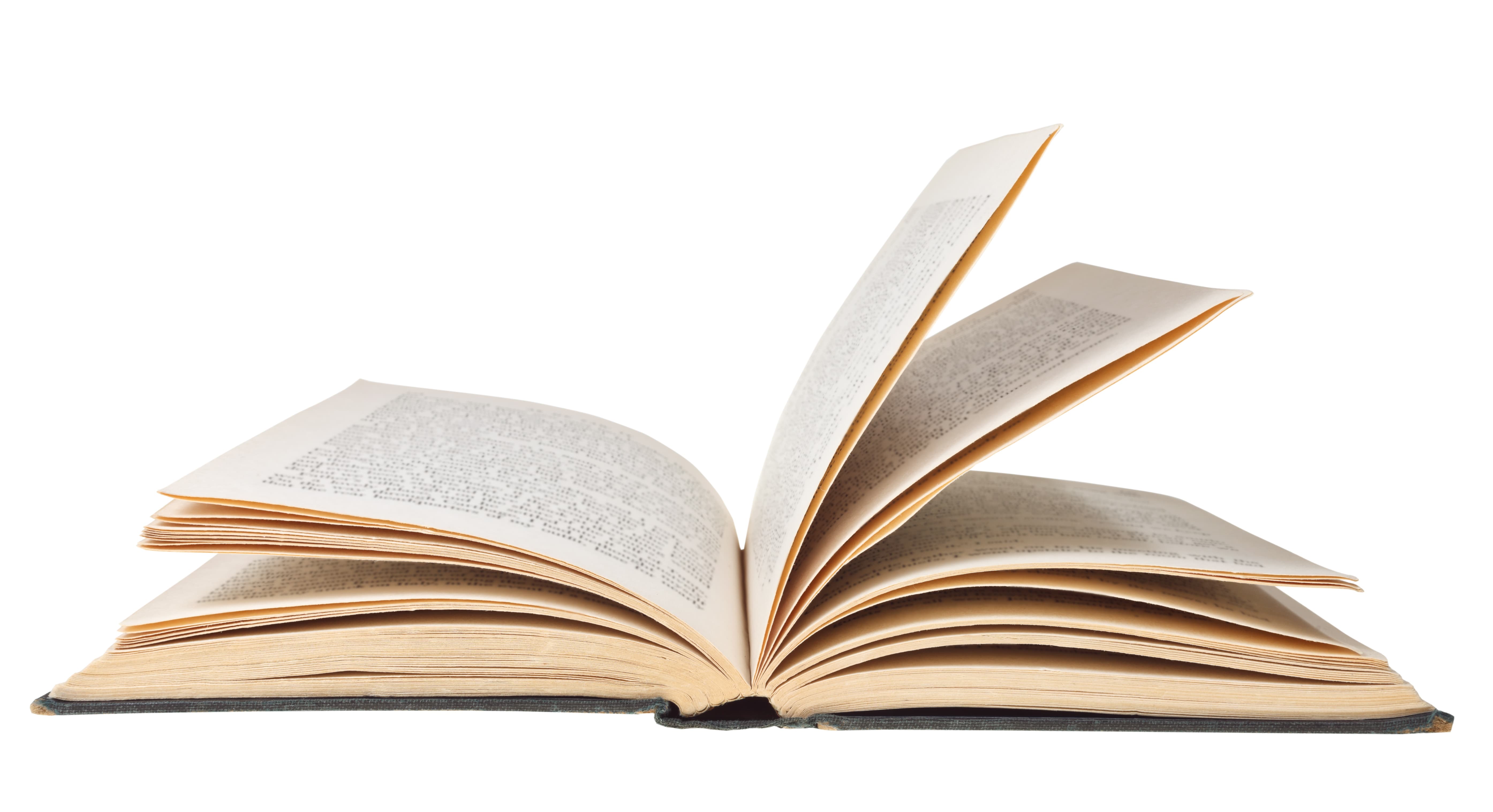 Un livre posé ouvert 